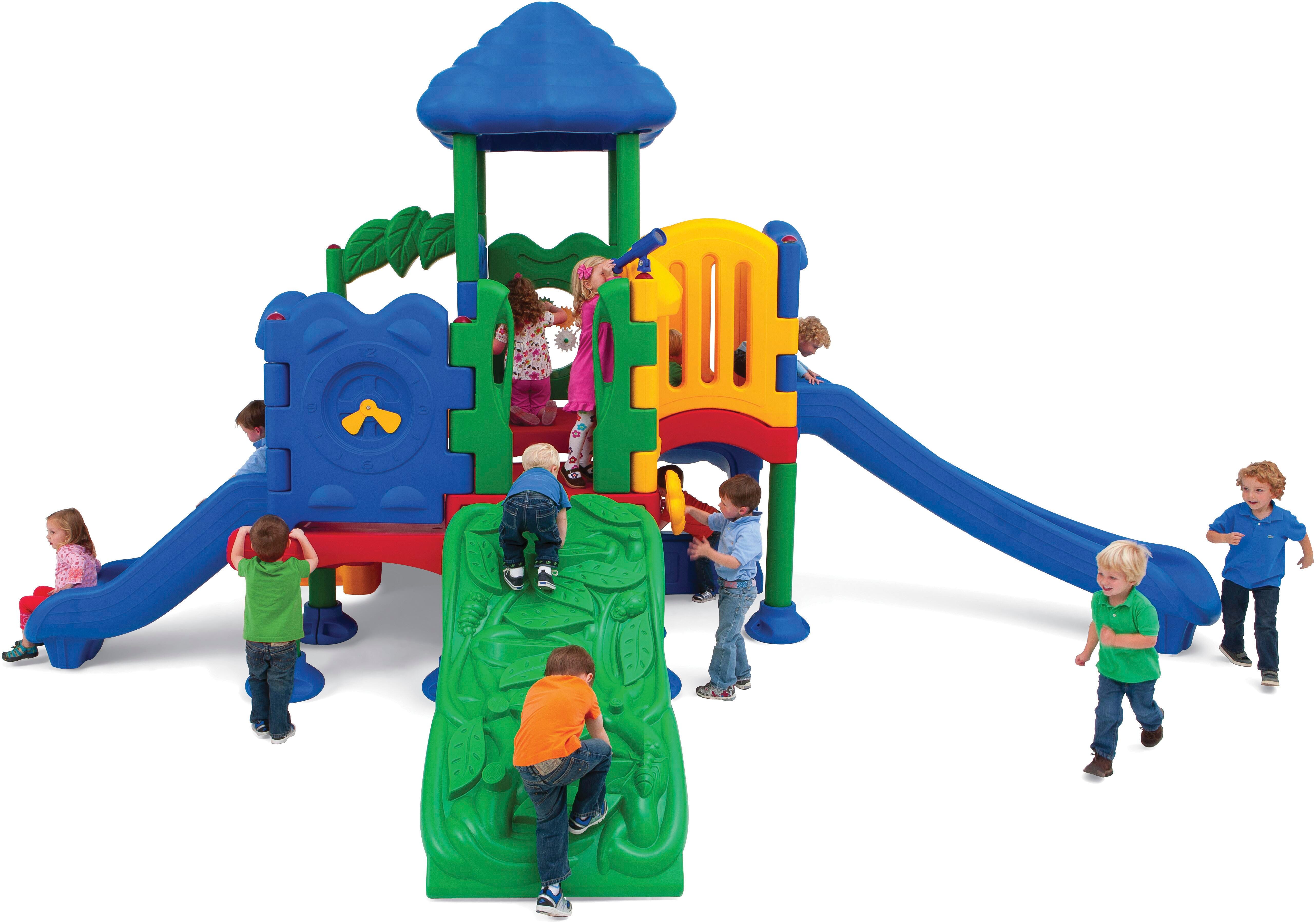 UltraPlay Discovery Center Discovery Range with Ground Spike Mounting Kit, Playful Theme 1478645